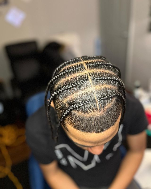 50+ Pop Smoke Braids - For Men, Beads Style, Front and Back Design ...